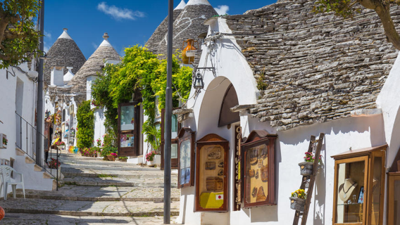 Sud de l'Italie - Aller-retour Bari - Trulli d'Alberobello et maisons troglodytes de Matera