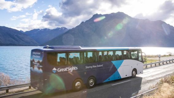 Nowa Zelandia: Jednodniowa wycieczka autobusem turystycznym na Wyspie Południowej (w jedną stronę) | Christchurch, Tekapo, Góra Cooka, Queenstown