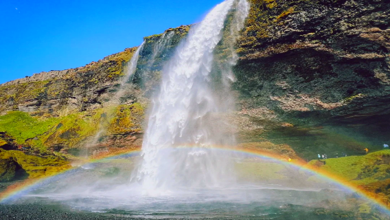 1-day tour to Iceland's south coast scenery + glacier hike (English-speaking group | round-trip from Reykjavik)