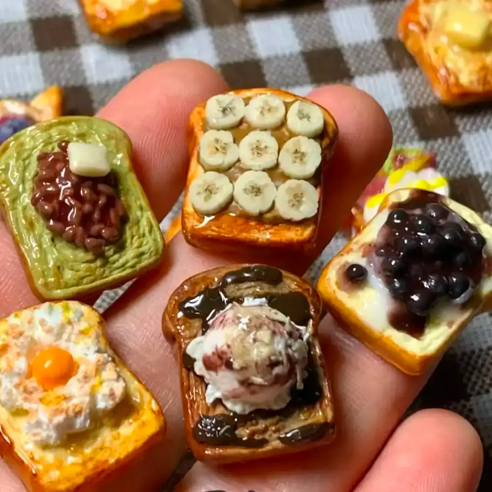 シンガポール料理のミニチュア粘土手作り体験（少人数レッスン+料理
