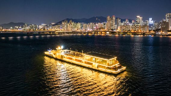 Selectie van nachtelijke activiteiten in Seoul | Gwangjang-markt traditionele marktlekkernijen & Han-rivier bootervaring