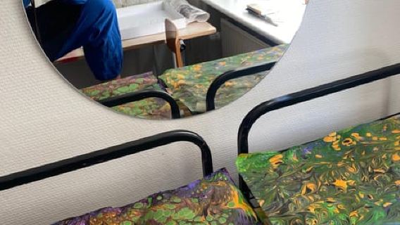 Copenhagen (Paper Marbling Workshop with Goda)