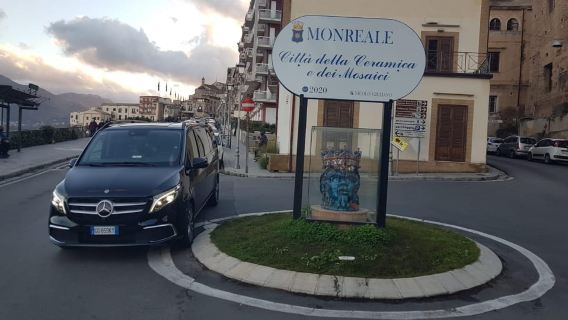 Monreale Self-Guided Tour: RT Van Transfer from Palermo