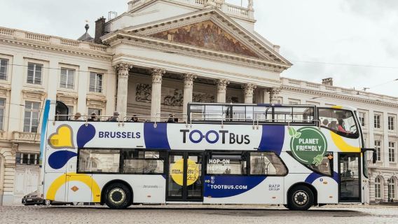 Brussels: Hop-On Hop-Off Bus Tour and Ferris Wheel Combo