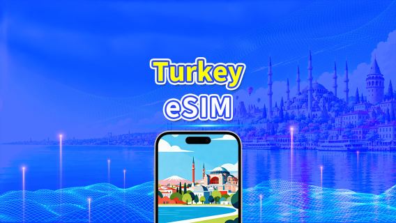 Turkey 5G eSIM  | 3 Networks Covered | Fully Supports AI & TikTok | Daily/Total Data Package | 1–30 Days | 24-Hour Billing | QR Code