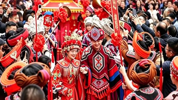 Lawatan sehari Galeri Qingjiang [Jamuan Hua Jia] hadiah hidangan khas Cina | termasuk tiket masuk + tiket kapal + pengangkutan pergi-balik