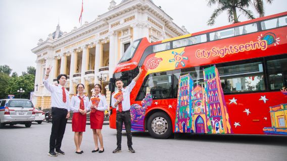 Hanoi Hop-On Hop-Off Bus Ticket | City Sightseeing