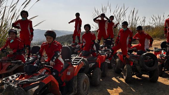 四川綿陽仙遊炫地沙灘越野車駕駛體驗【多地形體驗/裝備齊全/免費PS4/真人CS/自助燒烤】