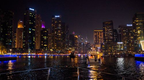 Night Yacht Cruise in Dubai with Bites & Drinks - Sharing Tour Transport Passes 9
