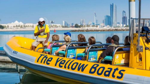 Abu Dhabi Attraction: The Yellow Boats Abu Dhabi Day Tours 4