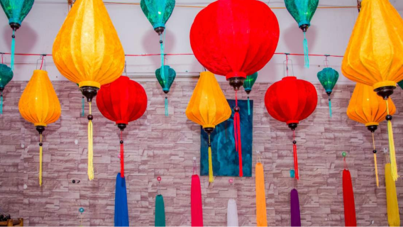 Curso de fabricación de farolillos en la antigua ciudad de Hoi An | Clase completa | 2-3 horas | En inglés