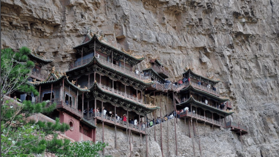 Datong: Transfer or Tour to Yungang Grottoes&Hanging Temple