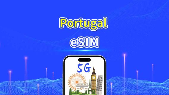Portugal eSIM | 5G/4G | Daily/Total Data Package | 1-30 days | 24-Hour Billing | QR code