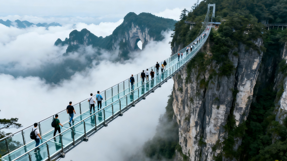 Zhangjiajie: Tagesausflug zum Tianmen Mountain National Forest Park