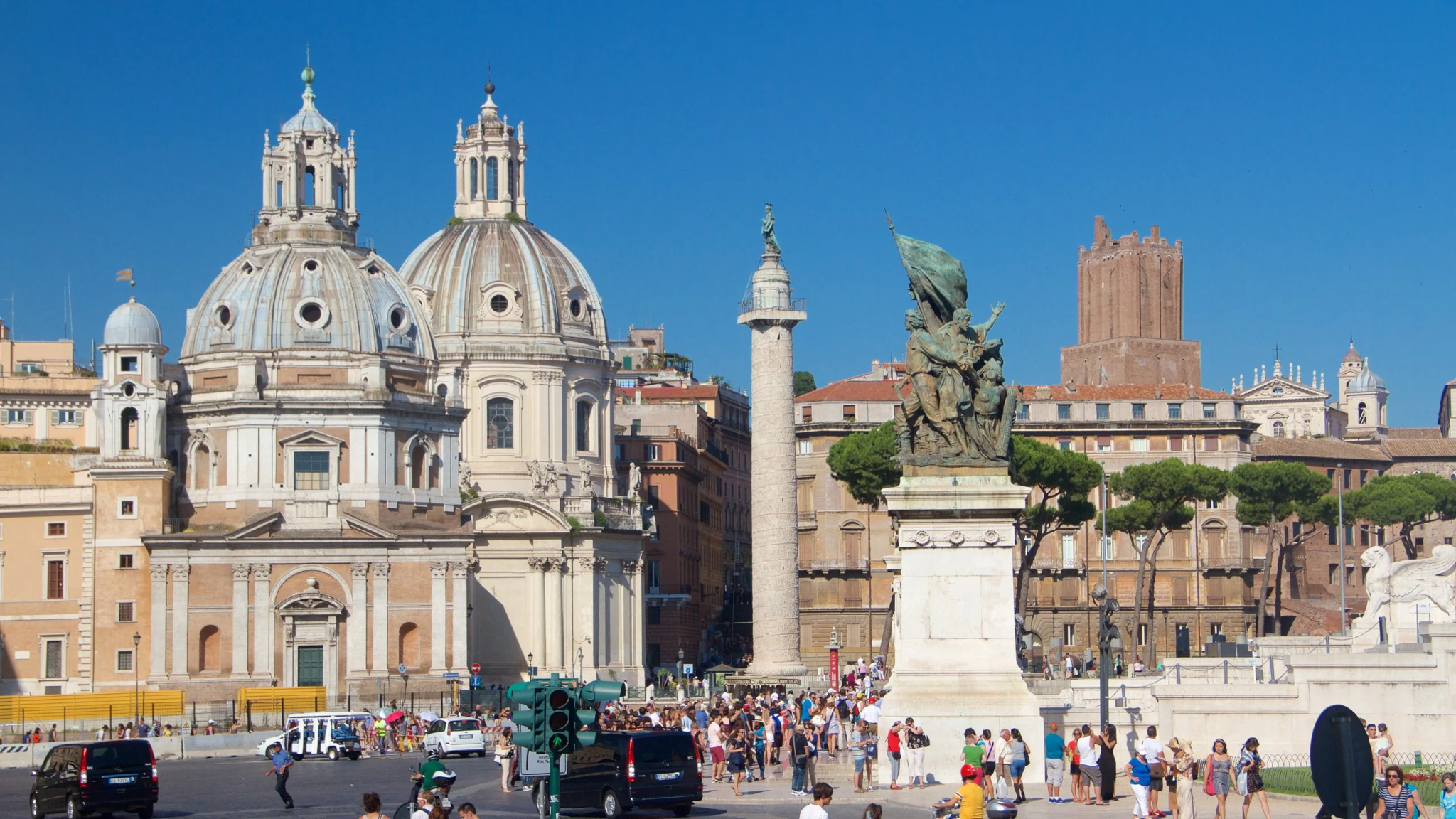 Borghese Gallery and Museum + Trevi Fountain + Spanish Steps + Piazza Venezia + Castel Sant'Angelo