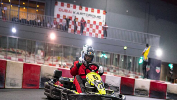 Dubai Autodrome indoor and outdoor karting experience