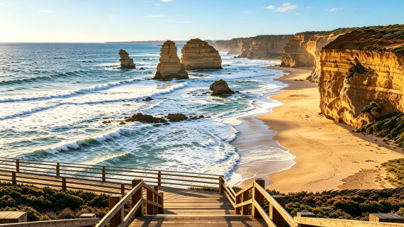 Tour di un giorno a Melbourne sulla Great Ocean Road con Gibson Steps/Dodici Apostoli (opzionale per evitare controluce)