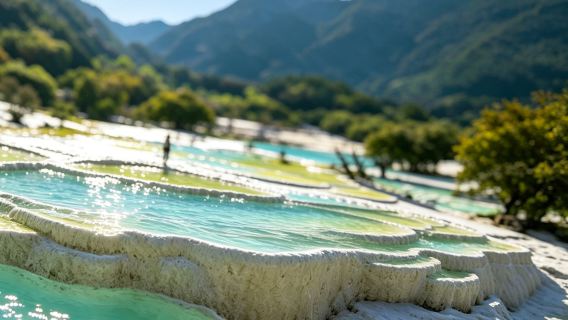 Lijiang + Tiger Leaping Gorge + Wangtian Waterfall + Haba Viewing Platform + White Water Terraces 1-day tour for 8 people pure play