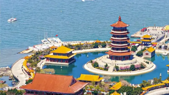 1-day tour to Yantai Eight Immortals Penglai fairyland + coastal sunset | optional multilingual guide