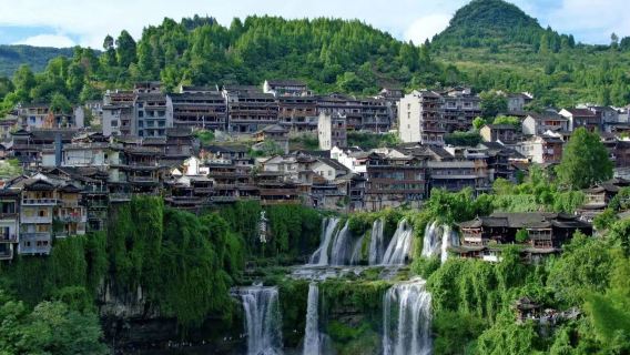 Lawatan bebas di Bandar Furong Zhangjiajie, bandar lama berusia seribu tahun + pelbagai pilihan perkhidmatan pengangkutan