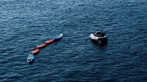 Kayak and Stand-Up Paddle Boarding Tour to Camogli