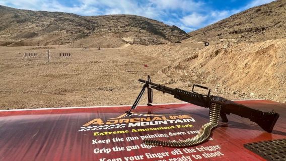 ラスベガス アドレナリン山射撃クラブ アウトドア射撃体験/セットメニュー多数/ホテル送迎可能