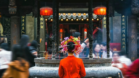 1-day tour to Xunpu Village + Jinjiang Wulin Traditional Village + Luojia Temple [Includes Xiaowei Haixiangzhi Pier]