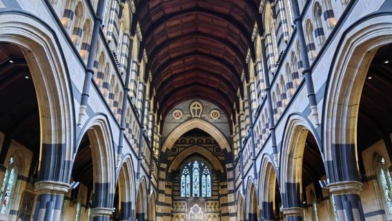 รถไฟไอน้ำ + สถานีรถไฟ + มหาวิหารเซนต์พอลแม่น้ำยาร์รา + รถเช่าเหมา ที่เมลเบิร์น 1 วัน บริการภาษาจีนและภาษาอังกฤษ