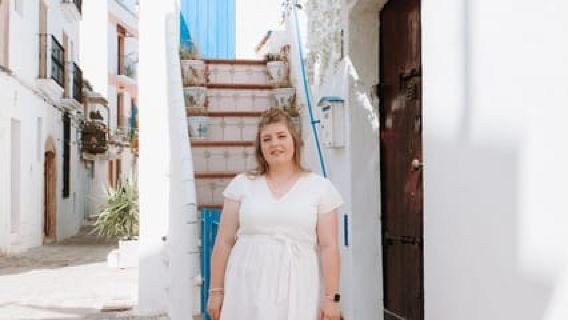 Sesión fotográfica privada profesional de vacaciones en Ibiza