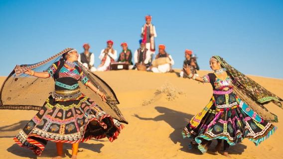 Jaisalmer Sam: Kamelsafari bei Sonnenuntergang & Kulturprogramm