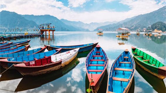 Pokhara Nepal + Danau Phewa + Pokhara + Air Terjun David perjalanan satu hari | Supir berbahasa Inggris penjemputan di tempat