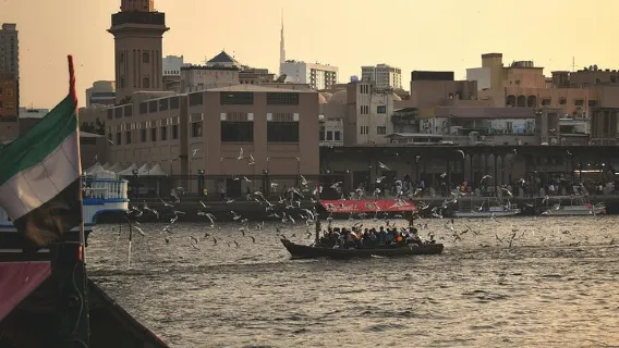 Tour di mezza giornata di Dubai con moschea, Creek, giro in Abra e souk