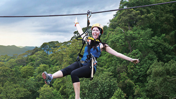 Jungle Flight โหนสลิงในป่า|โหนสลิงในป่า JUNGLE FLIGHT แบรนด์ดังในเชียงใหม่ บินโหนตัวผ่านป่า ชมวิวภูเขาสวยงามของภาคเหนือไทย พร้อมระบบสายเคเบิลความปลอดภัยแบบพิเศษ!!