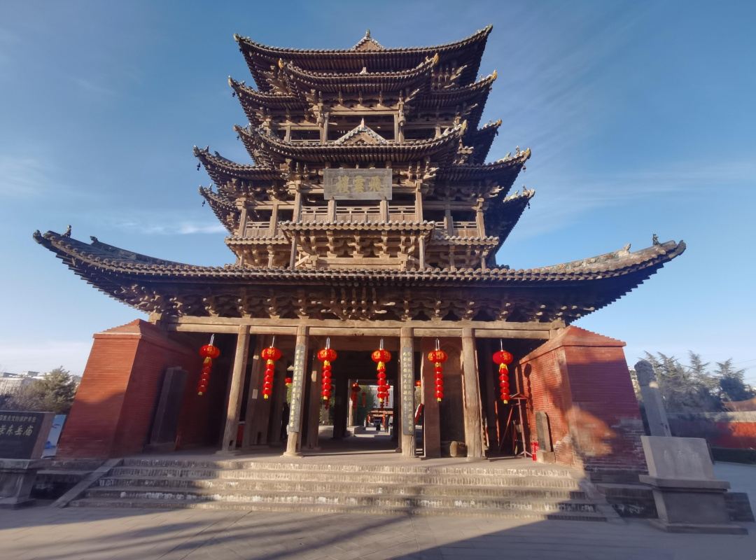 飛雲樓+後土祠秋風樓+稷山稷王廟+馬村磚雕墓+青龍寺1日遊