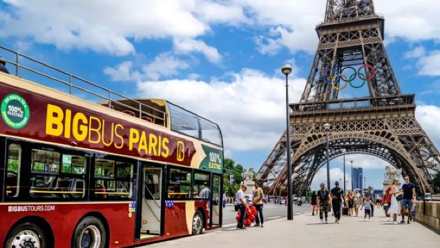 Avotakkibussiretki Pariisissa | 24/48h pysähdy ja jatka matkaa + monikielinen ääniohjaus | Valinnainen risteily