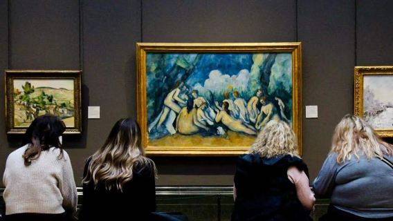 Perjalanan Seni Galeri Kebangsaan UK (Penerangan berpandu profesional dalam bahasa Cina + Dewan seni British + Lukisan minyak maestro + Seni klasik)