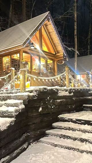 Winter night tour with romantic illumination in Furano, Biei and Fairy Terrace: Departing from Sapporo at noon