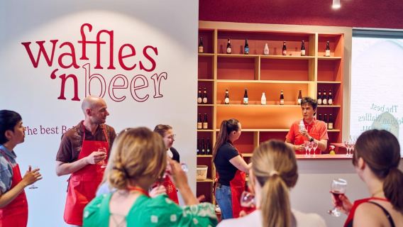 Ghent: Belgian Waffle-Making Workshop with Beer Tasting