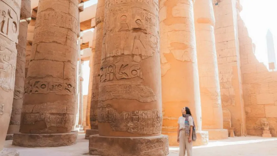Ida y vuelta desde Hurgada, Egipto a Lúxor: Templo de Karnak + Valle de los Reyes + Tumba de Tutankamón