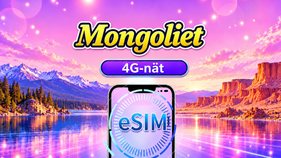 Mongoliet eSIM | Stöd för ChatGPT & TikTok | Daglig förbrukning/datapaket | 24-timmarsdebitering | 1-30 dagar | QR-kod