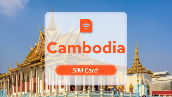 Kartu SIM 4G Kamboja | CMI | Kartu SIM Data Kecepatan Tinggi | Tersedia Hari | Pasang dan Mainkan | Pengambilan di Bandara Hong Kong