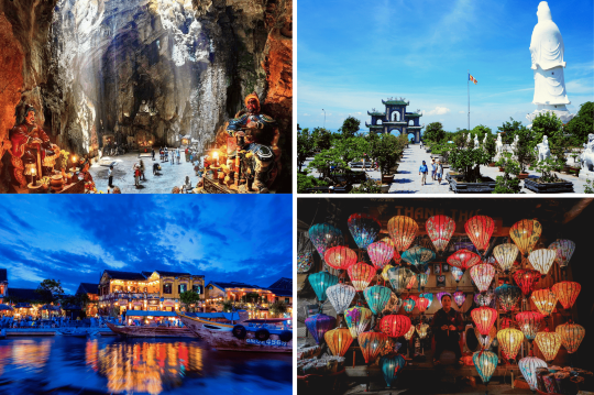 Marble Mountains, Son Tra Peninsula & Hoi An Town Day Tour from Da Nang