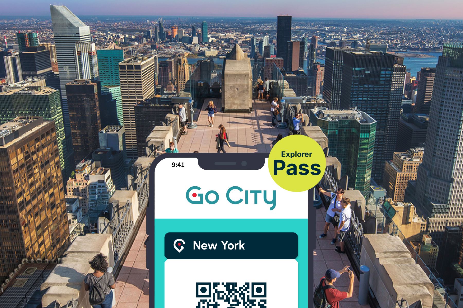 Go City: New York Explorer Pass [Discover 90+ top attractions | Empire State Building, Edge, Top of the Rock Observatory & more]