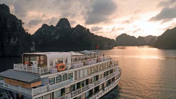 Halong Bay & Lan Ha Bay 3 Days 2 Nights on 5-Star Arcady Boutique Cruise, All Inclusive