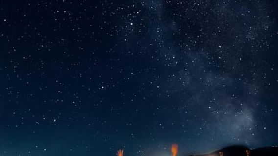 Giro in cammello nel deserto d'Agafay + cena con spettacolo, trasferimento incluso