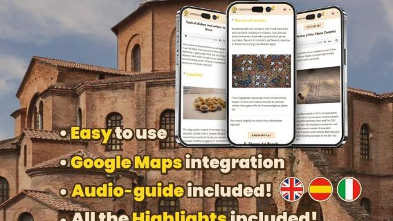 Ravenna: Digital guide made with a Local for your tour