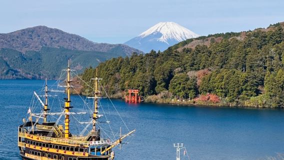 【潮玩箱根一地】大湧谷+箱根鳥居+溫泉街+蘆之湖海盜船一日遊