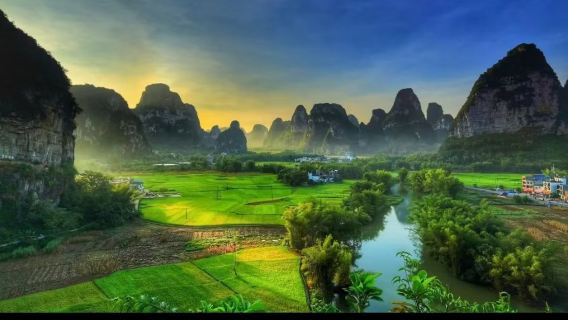 Trung Quốc Sùng Tả - Tour 1 ngày thác Đức Thiên + Minh Sự Điền Viên [Bước vào bức tranh sơn thủy]