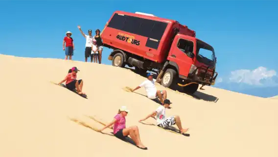 See Koalas|Lunch included|Chinese-speaking driver-guide] Sydney Port Stephens dolphin watching + sandboarding 1-day tour