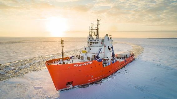 Crucero en el rompehielos Discoverer desde Rovaniemi, Finlandia (traslado privado + navegación en el mar de hielo)